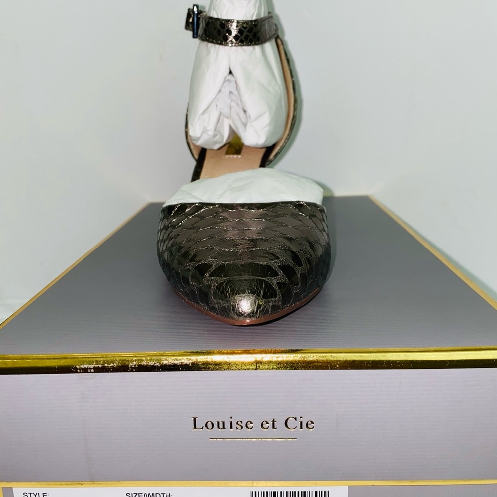 🆕 Louise et Cie Esperance Metallic Snake Pump - Picture 7 of 8